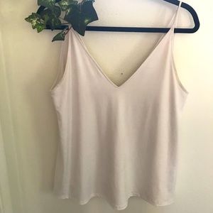 White Tank Top Blouse